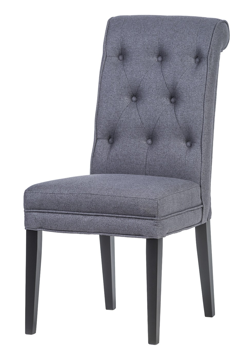 landelijke-stijl-stoel-met-knopen