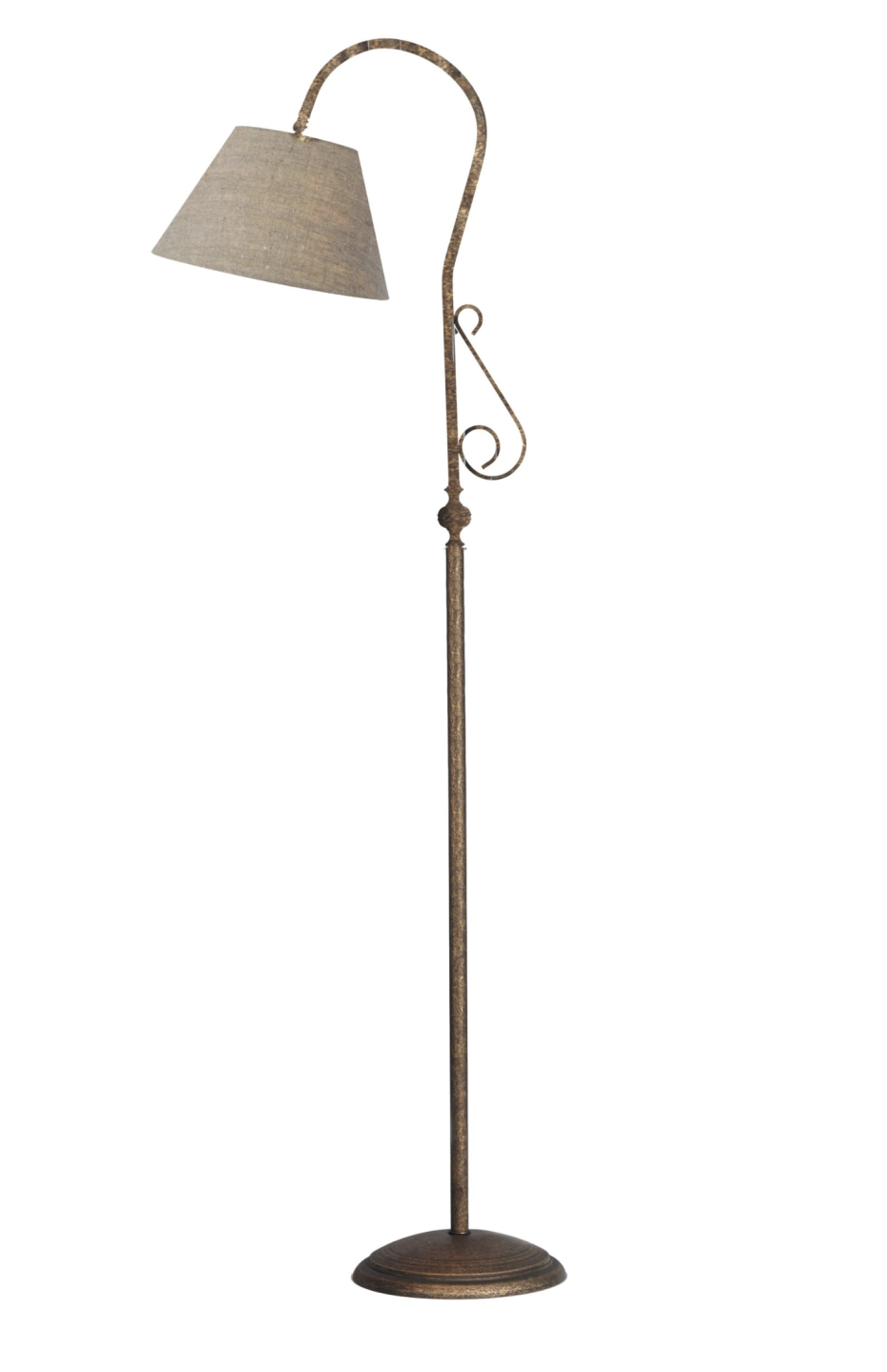 landelijke-staande-lamp-zonder-lampenkap