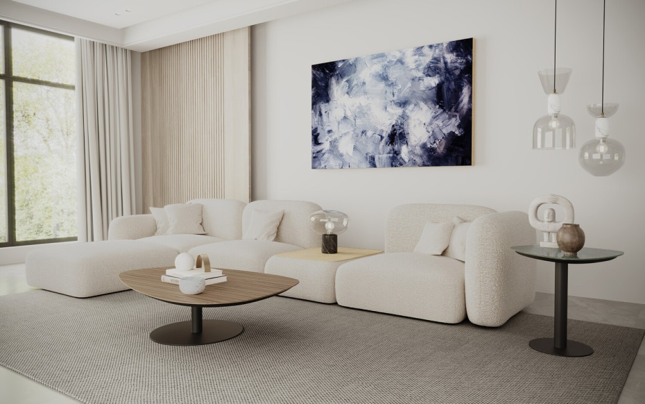 JLine-Coffee-table-Marble-top