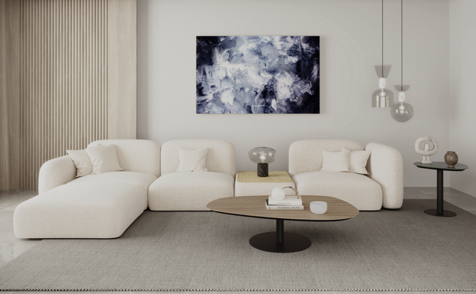 JLine-Coffee-table-Marble-top