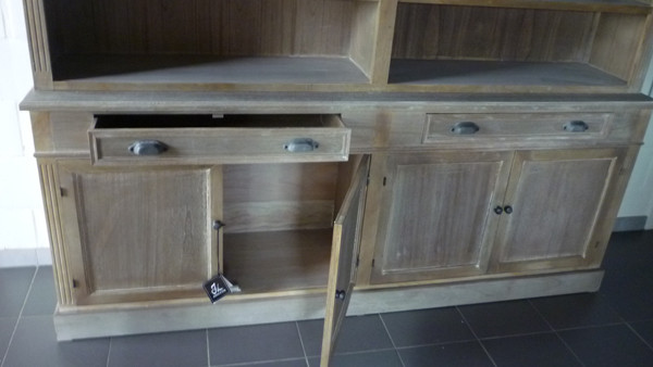 bibliotheekkast-landelijke-stijl-met-ladder