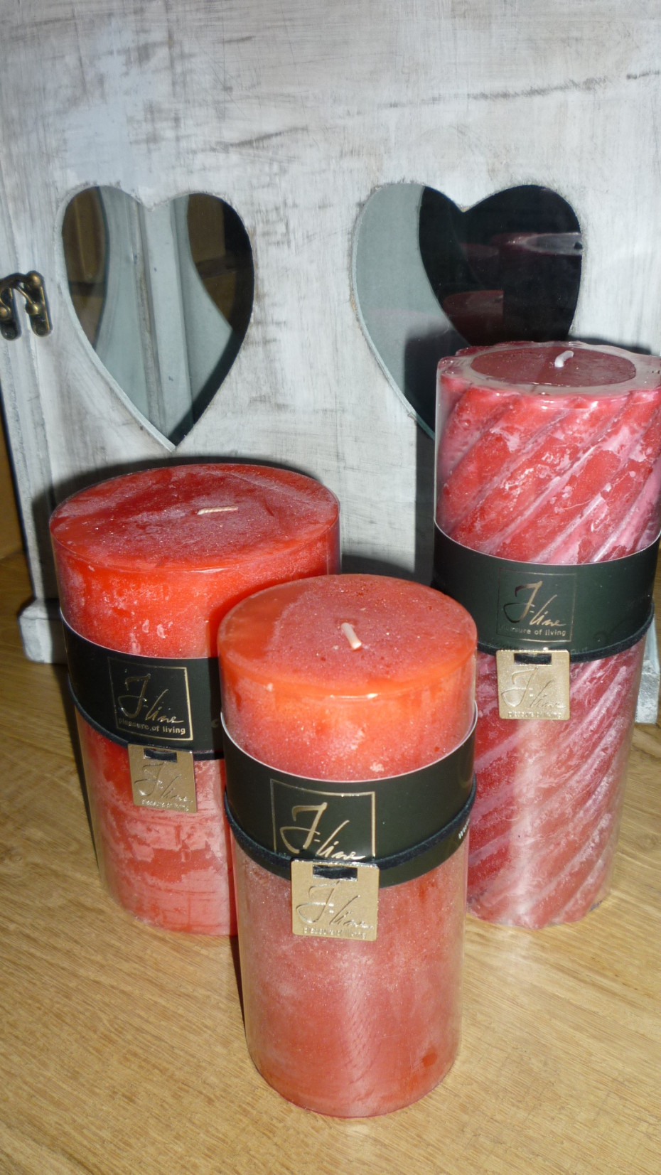 cilinderkaars-rood-72h-van-j-line