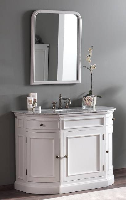 landelijke-witte-badkamerspiegel