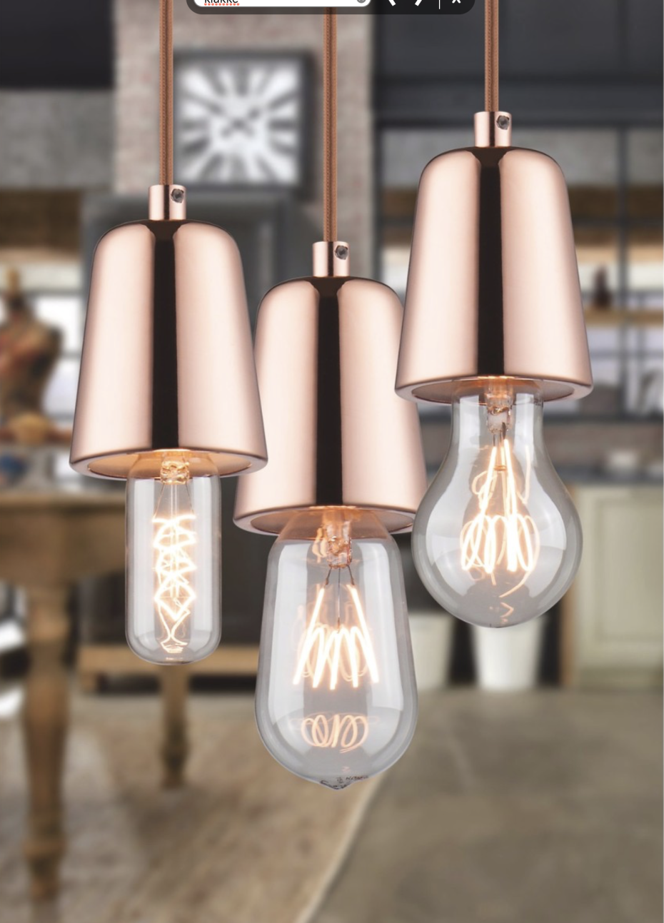 Pendel hanglamp koper little one